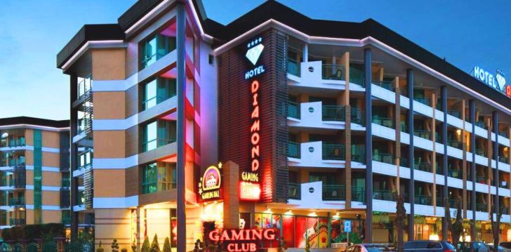 Patogus viešbutis jūsų kelionei – 4* DIAMOND SUNNY BEACH