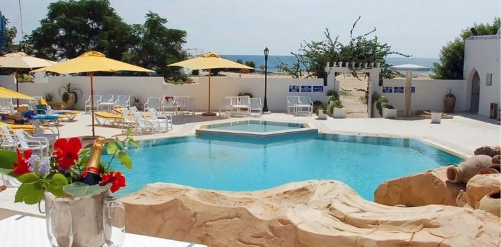 Tavęs laukia poilsis Tunisas įsikūrusiame HOTEL BYZANCE