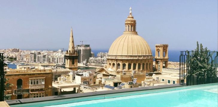 tavęs laukia poilsis Malta įsikūrusiame THE EMBASSY VALLETTA