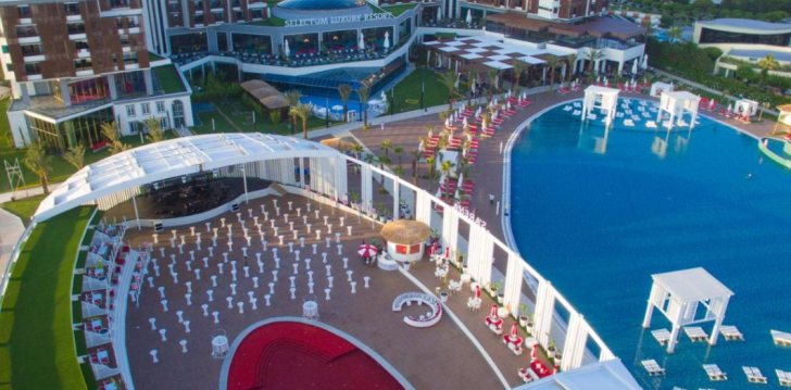 SELECTUM LUXURY RESORT BELEK - klientų vertinamas, kaip geras kainos ir kokybės santykis.