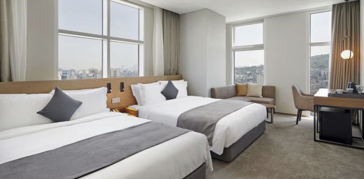 apsistokite STAZ HOTEL DOKSAN viešbutyje už gerą kainą.