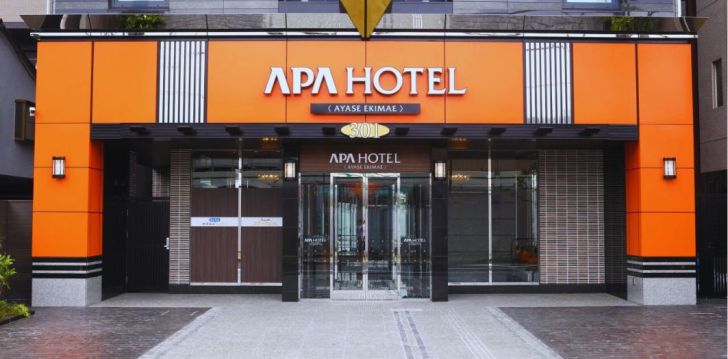 apsistokite APA HOTEL AYASE-EKIMAE viešbutyje už gerą kainą. 
