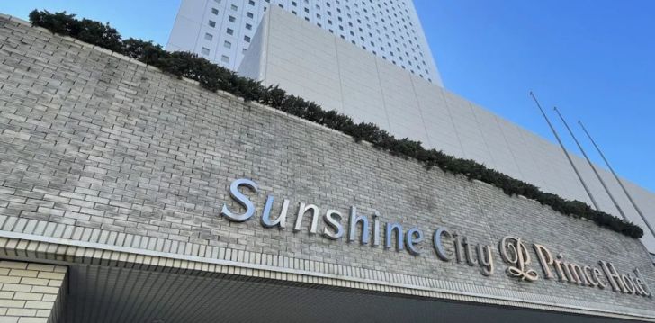 atostogos Japonija – apsistokite viešbutyje SUNSHINE CITY PRINCE HOTEL