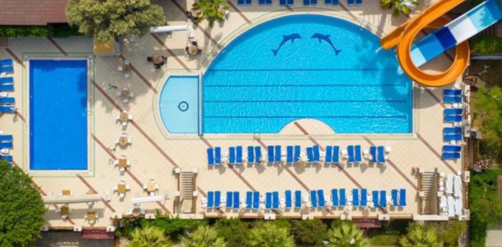 tavęs laukia poilsis Turkija įsikūrusiame PERDIKIA HILL FAMILY RESORT & SPA