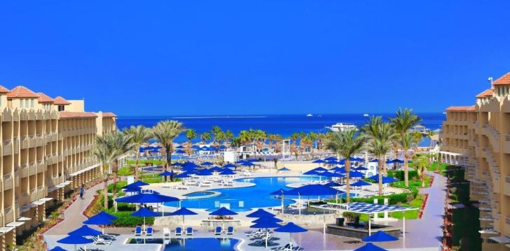 Viešbutis AMWAJ BEACH CLUB ABU SOMA (ex.Pickalbatros Beach Club Abu Soma) įsikūręs Egiptas.