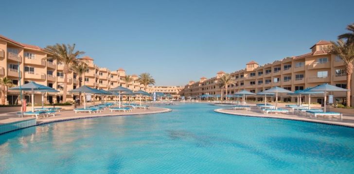 Rinkitės viešbutį AMWAJ BEACH CLUB ABU SOMA (ex.Pickalbatros Beach Club Abu Soma) kelionei į Egiptas