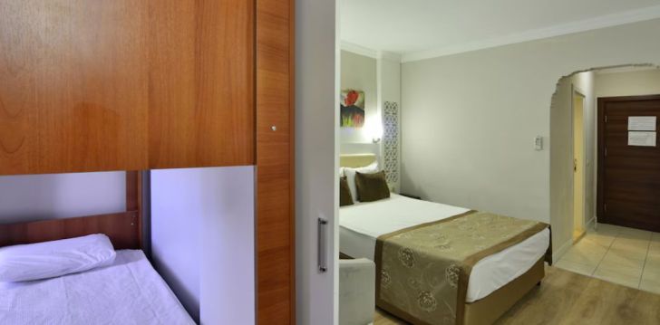 Tavęs laukia poilsis Turkija įsikūrusiame LINDA SUNNY BEACH HOTEL AND SPA