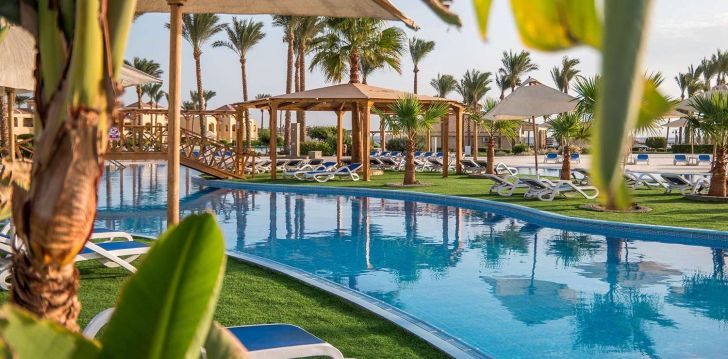 geras kainos ir kokybės santykis atostogoms - viešbutis CLEOPATRA LUXURY RESORT HURGHADA
