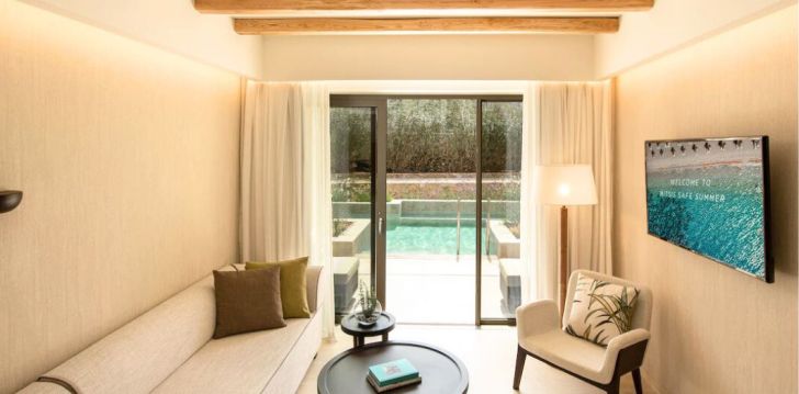 atostogos Graikija – apsistokite viešbutyje MITSIS RINELA BEACH RESORT & SPA