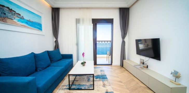 tavęs laukia poilsis Juodkalnija įsikūrusiame EXCLUSIVE HOTEL