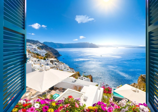 Santorinas Graikija 1