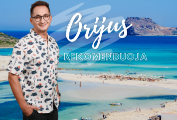 Orijus rekomenduoja